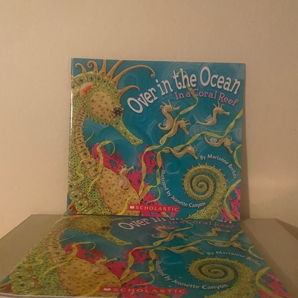 3 Copies Of Over In The Ocean In A Coral Reef Picture Books - Picture 1 of 2